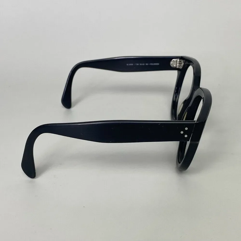 CELINE CL41755 Audrey 807/3H Black Cat eyeglasses 55-22-145 Italy Classic Frame